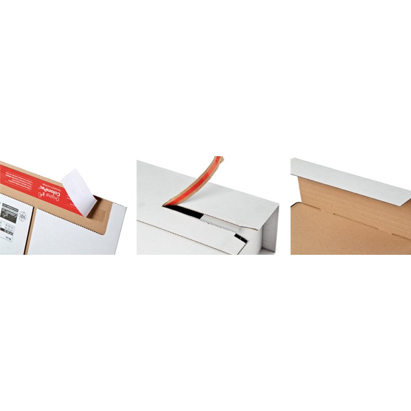 ColomPac dispatch packaging A4, white, self-adhesive closure, 20 pieces
